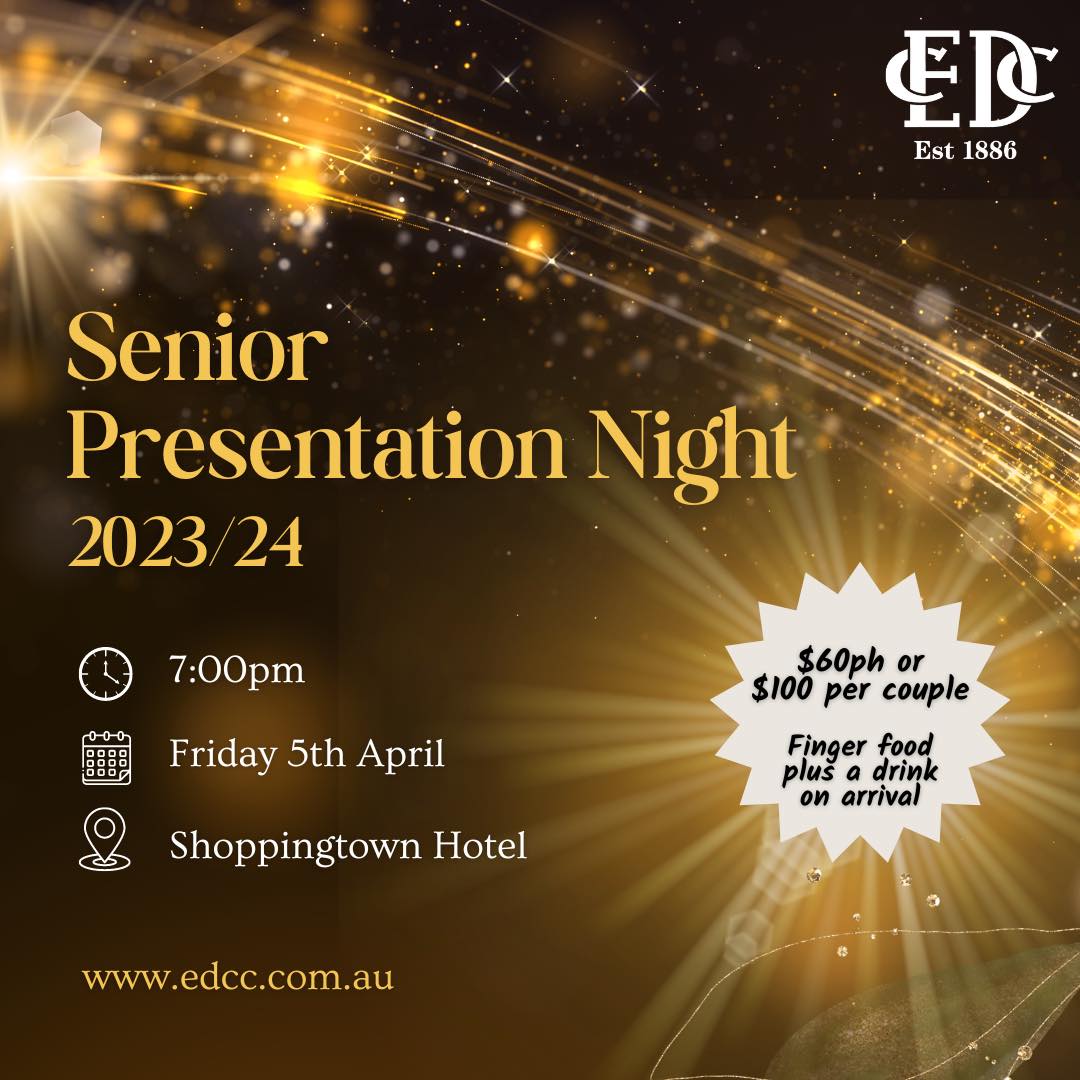 EDCC Senior Presentation Night 2023/2024