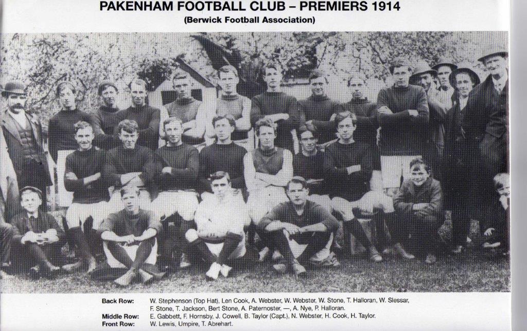 1914 Premiership Team